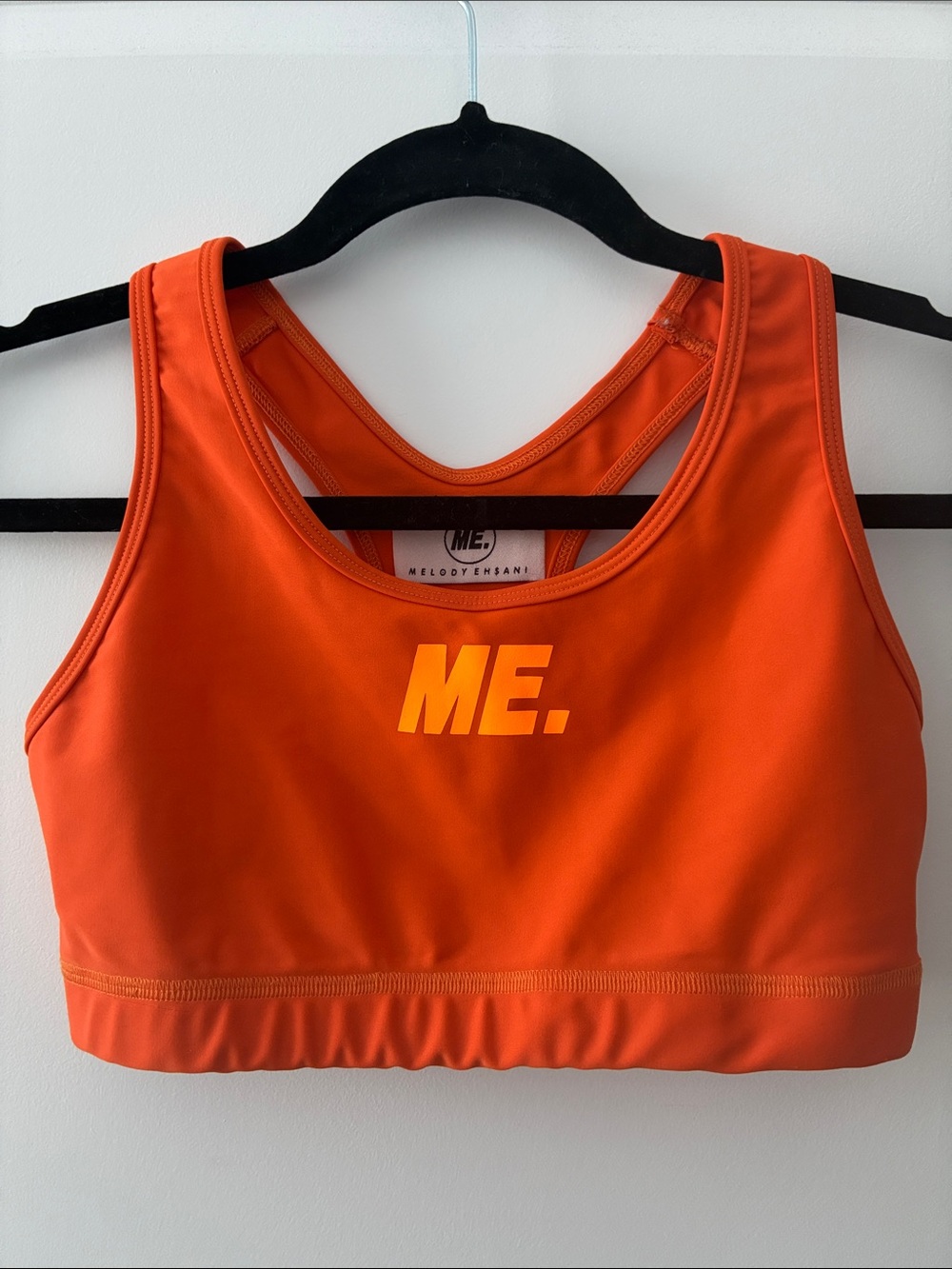 Melody Eh$ani Ehsani Size S ME” Core Sports Bra - Orange